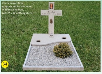 34 - CROCE CON PIANOFORTE